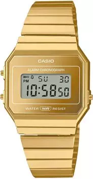 [Casio] Цифровые часы CASIO Vintage Series A700WEVG-9A Мужские Женские Золотые Overseas Модель [Параллельный Импорт]