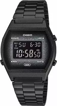 [Casio] Цифровые часы CASIO Vintage Series B640WBG-1B унисекс черный блестящий циферблат Overseas модель [Товар]