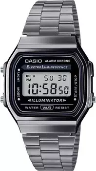 [Casio] Цифровые часы Vintage Series A168WGG-1A Мужские Женские Детские Металлические Серые Overseas Модель [Параллельный Импорт]