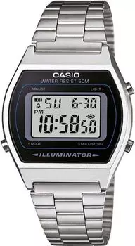 CASIO цифровые часы винтажной серии унисекс серебристые Overseas модель [Casio] B640WD-1AV [товары]