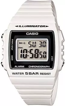 Casio Classic White Watch Часы [Casio] W215H-7A Женские [Продукт]