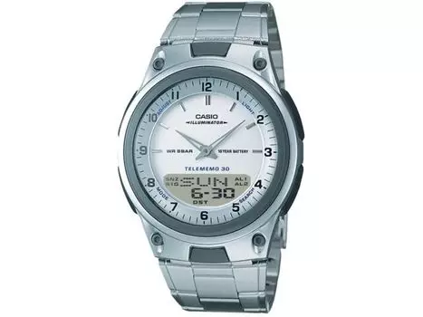 CASIO Collection AW-80D-7AJH Мужские часы Серебряный блистер Нержавеющая сталь НОВИНКА