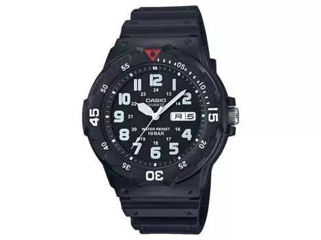 Casio Collection MRW-200HJ-1BJH Мужские часы Черный блистер День/Дата НОВИНКА