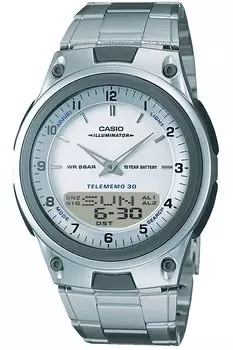 Casio Collection Silver Watch AW-80D-7AJH Men s