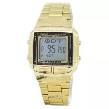 Casio Databank Telememo DB-360G-9A DB360G-9A Мужские часы золотой