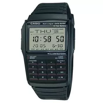 Casio DBC-32-1A Электронные наручные часы с будильником Мужские женские спортивные модные студенческие часы-калькулятор