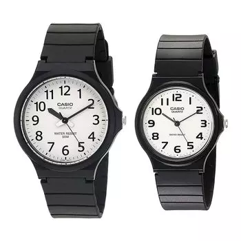CASIO Дешевые часы Casio Chipkashi Pair Watch Unisex Analog Black Watch [Casio] Мужские женские MW-240-7BJFMQ-24-7B2LLJF [] [Товар]