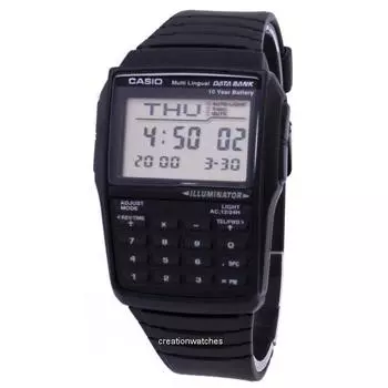 Casio Digital Data Bank 5 Alarm Multi-Lingual DBC-32-1ADF DBC-32-1A Мужские часы чёрный