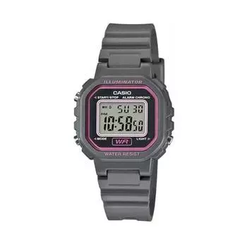 CASIO Digital Watch Chipkashi Cheap Casio LA-20WH-8A Ladies Girls Kids Gray x Pink Overseas Model