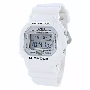 CASIO Digital White 20 ATM Водонепроницаемые часы Overseas Model [Casio] G-SHOCK G-Shock DW-5600MW-7 [Товар]