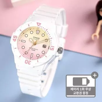 Casio Diver Look Design 100 метров водонепроницаемые студенческие женские уретановые наручные часы 200 розовые E2