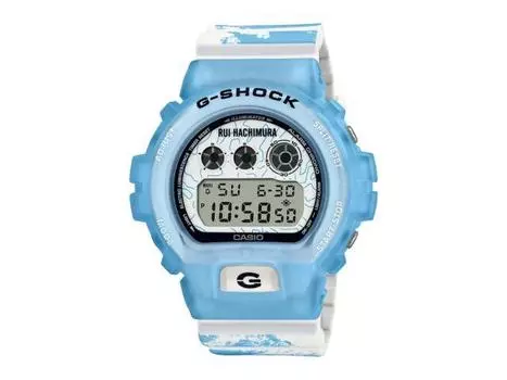 CASIO DW-6900RH-2JR G-SHOCK Rui Hachimura Signature Model #3 Men s White & Blue