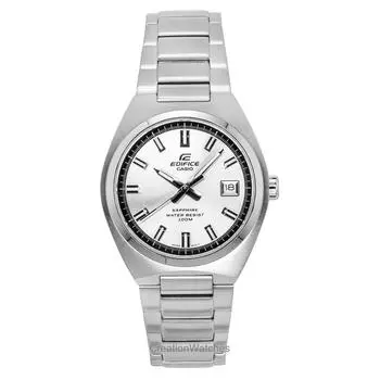 Casio Edifice Analog нержавеющая сталь серебристый циферблат кварцевые часы EFB-109D-7AV 100M мужские часы серебряный