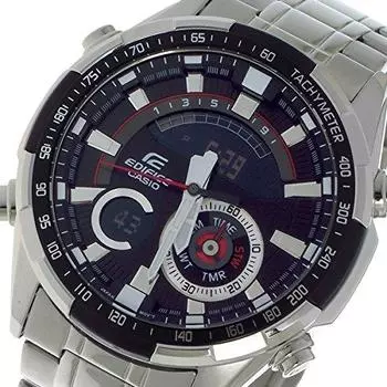 Casio EDIFICE Chrono Quartz Men s Watch ERA600D1A Black