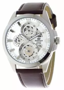 Casio EDIFICE Chrono Quartz Men s Watch ESK300L7AV White
