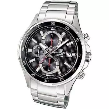 Casio Edifice Chrono Quartz Men s Watch EFR-531D-1AV Black