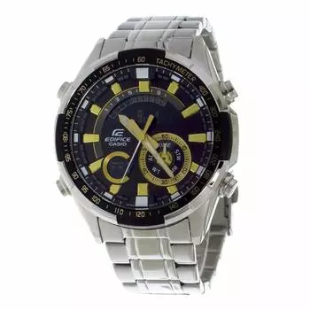 Casio EDIFICE Chrono Quartz Men s Watch ERA600D1A9V Black