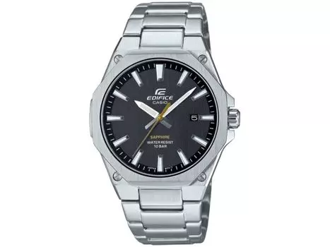 Casio EDIFICE EFR-S108DJ-1AJF мужские серебряные наручные часы из нержавеющей стали с датой НОВЫЕ