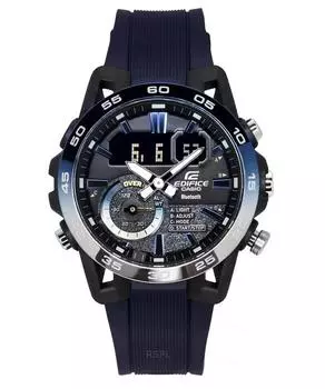 Casio Edifice Sospensione Nighttime Drive Аналоговый цифровой смартфон Link Кварцевые мужские часы ECB-40NP-1A 100M