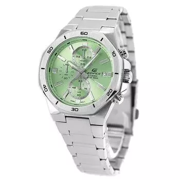 CASIO EDIFICE Стандартные кварцевые часы с хронографом [Casio Edifice] Мужские EFV-640D-3AV [Товар] светло-зеленый