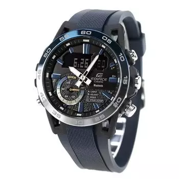 CASIO EDIFICE Suspension Night Time Drive Series кварцевые часы [Casio Edifice] мужские ECB-40NP-1A [Товар] чёрный