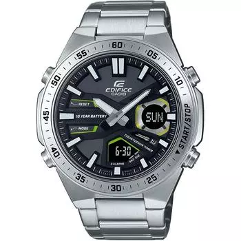 Casio EFV-C110D-1A3VEF Черные Серебряные мужские часы