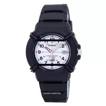 Casio Enticer Analog White Dial HDA-600B-7BVDF HDA600B-7BVDF Мужские часы белый