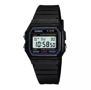 Casio F-91W-1CR часы