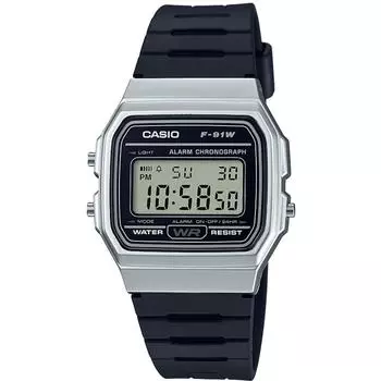 Casio F-91WM-7A Унисекс кварцевые часы [Параллельный импорт]