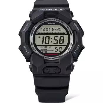 Casio G-Shock 10-летний срок службы батареи со светодиодной подсветкой мирового времени GD-010-1A Free