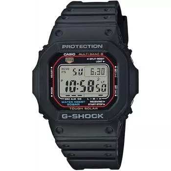 CASIO Casio G-SHOCK G-Shock 5600 SERIES Мужские водонепроницаемые радиочасы Solar Digital Black gw-m5610u-1 gw-m5610-1 Продолжение Номер детали