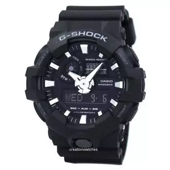 Casio G-Shock Analog Digital GA-700-1B GA700-1B Мужские часы чёрный