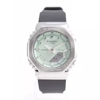 Casio G-Shock аналоговые цифровые часы из био-смолы с ремешком светло-зеленого цвета с кварцевым циферблатом GM-S2110-3A 200M женские часы зелёный