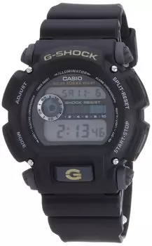 CASIO G-SHOCK Casio G-Shock G-Shock DW-9052-1B Часы Overseas Модель Черный x Желтый [Часы] Реимпортированный продукт