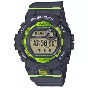 CASIO G-SHOCK Часы GBD-800-8 Мужские Серые Круглые Циферблаты Цифровые водонепроницаемые Кварцевые