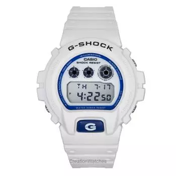 Casio G-Shock Цифровой ремешок из полимерной смолы Кварцевые DW-6900HDS-7 200M Мужские часы белый
