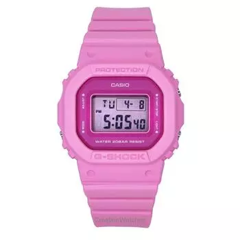 Casio G-Shock цифровые кварцевые часы из био-смолы GMD-S5610PP-4 200M женские часы розовый