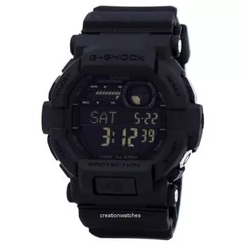 Casio G-Shock Digital GD-350-1B GD350-1B Мужские часы чёрный