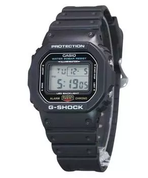 Casio G-Shock Digital с ремешком из смолы кварцевые часы DW-5600UE-1 200M мужские часы чёрный