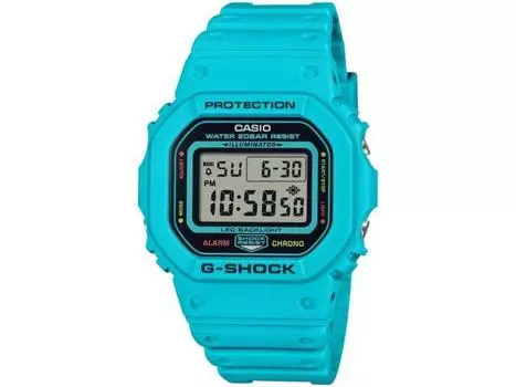 Casio G-SHOCK DW-5600EP-2JF ENERGY PACK BLUE цифровые мужские часы-хронограф из смолы НОВЫЕ