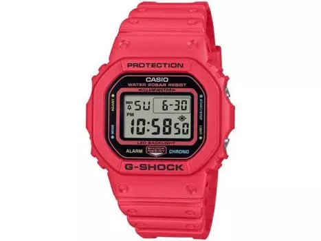 CASIO G-SHOCK DW-5600EP-4JF ENERGY PACK Men s Wrist Watch Red LED Back Light NEW