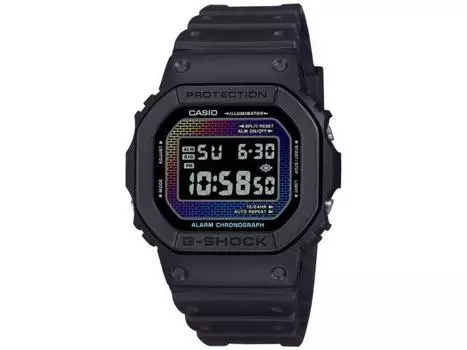 Casio G-SHOCK DW-5600RW-1JF Rainbow Brick Wall Series цифровые мужские часы НОВЫЕ