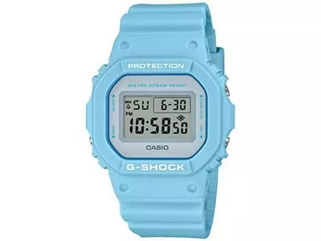 CASIO G-SHOCK DW-5600SC-2JF Цифровые мужские часы ограниченной серии Blue Spring Color