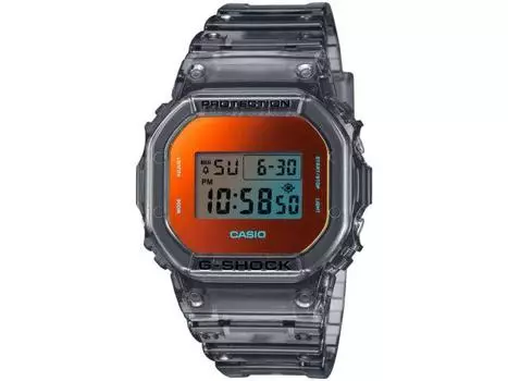 Casio G-SHOCK DW-5600TLS-8JF BEACH TIME LAPSE Series Мужские часы Серый скелетон НОВЫЙ