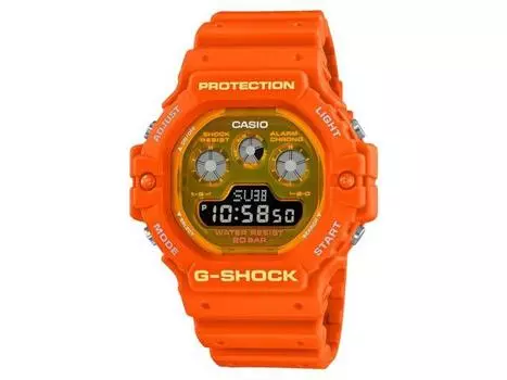 CASIO G-SHOCK DW-5900TS-4JF Orange Digital Watch Men s World Time GMT/UTC NEW