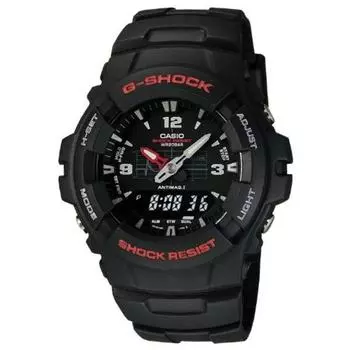 CASIO G-SHOCK G-100-1BMJF Черные Мужские НОВИНКИ из Японии