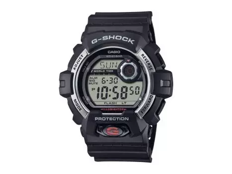 Casio G-SHOCK G-8900S-1JF Черный Большой Корпус Мировое время Цифровые Мужские Часы День/Дата