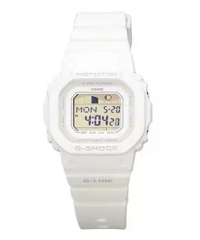 Casio G-Shock G-Lide Digital White Bio Based Resina Sequins Quartz GLX-S5600-7B 200M Женские часы белый