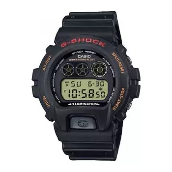 CASIO G SHOCK G SHOCK 6900 серия стандартная модель черный с оранжевым DW 6900UB 9JF