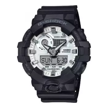 Casio G Shock G Shock Black And Brilliant White Series Black Ga 700wd 1ajf
